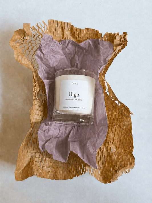 Hijo y madera de olivo